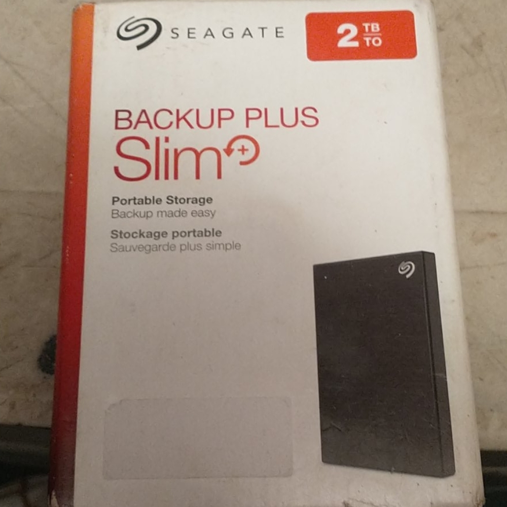 2 TB Portable Storage
